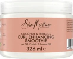 Shea Moisture Coconut & Hibiscus - Curl Enhancing Smoothie - Krullend Haar - 326 Ml
