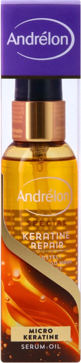 Andrélon Haarolie Keratine Repair Serum-Oil - 75 Ml - Afbeelding 7
