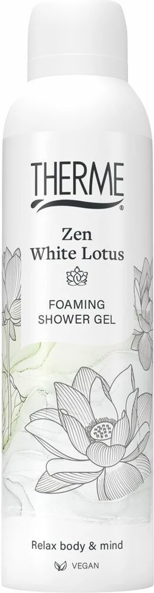 Therme Zen White Lotus Foaming Shower Gel 200 Ml
