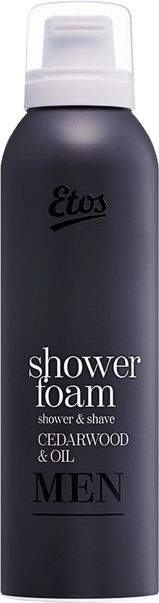 Etos Doucheschuim - Cedarwood & Oil - 2-in-1 - Mannen - 6 X 200 Ml - Afbeelding 2