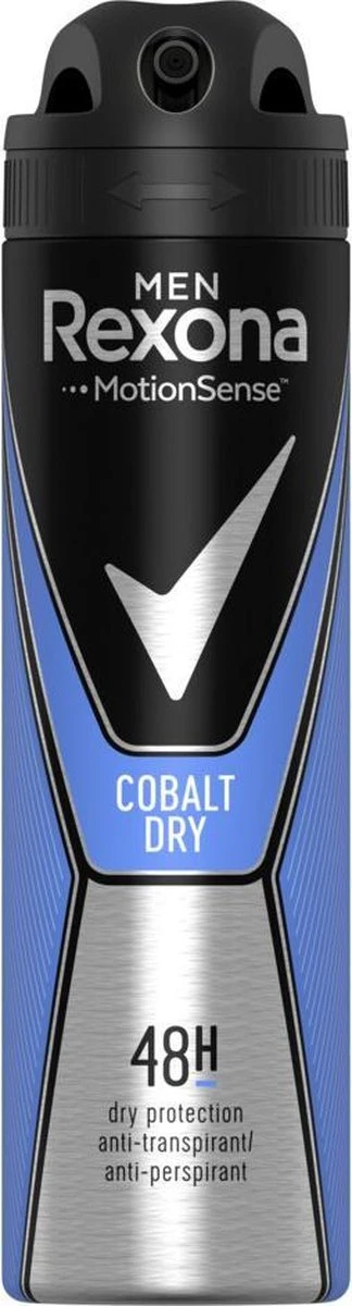 Rexona Men Cobalt Dry Anti-transpirant Spray - 6 X 150 Ml - Voordeelverpakking - Afbeelding 9