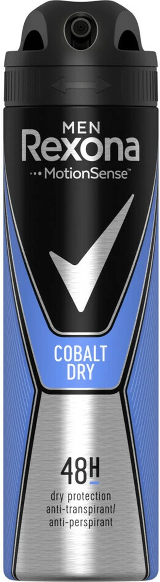 Rexona Men Cobalt Dry Anti-transpirant Deodorant Spray - 6 X 150 Ml - Voordeelverpakking - Afbeelding 9