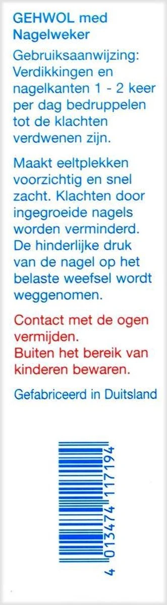 Gehwol Nagelweker - Voor Zachte Nagelriemen - 15ml - Afbeelding 4