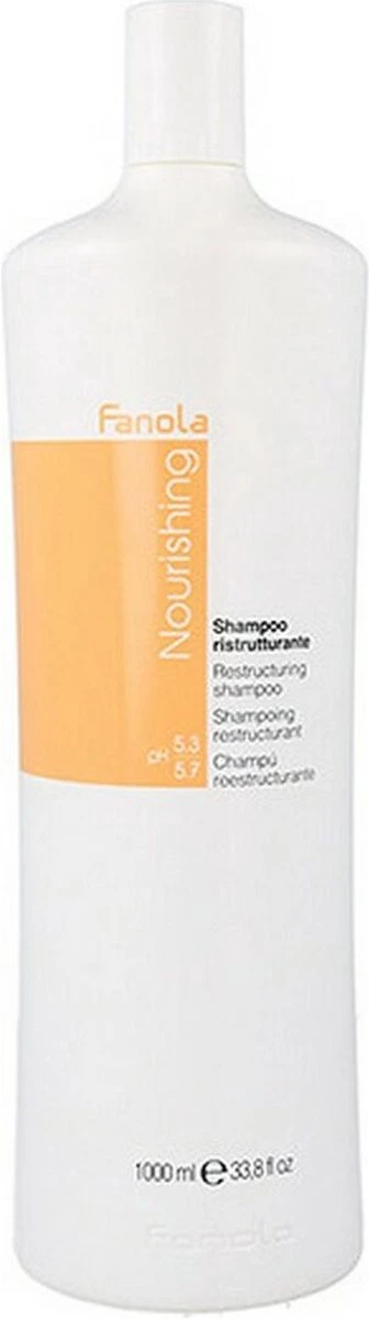 Fanola - Nourishing Restructuring Shampoo Shampoo For Dry And Brittle Hair 1000Ml - Afbeelding 5