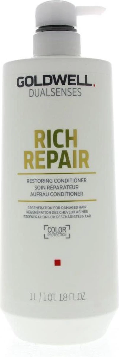 Goldwell - Dualsenses Rich Repair Anti Breakage Conditioner - 1000ml - Afbeelding 8