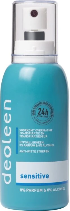 Deoleen Anti-transpirant - Pompspray Sensitive - Deodorant - 75 Ml