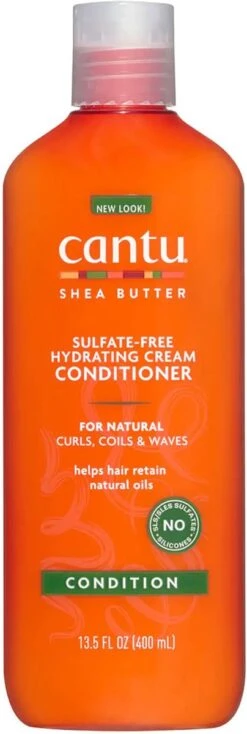 Cantu For Natural Hair Sulfate Free Hydrating Cream Conditioner 400 Ml
