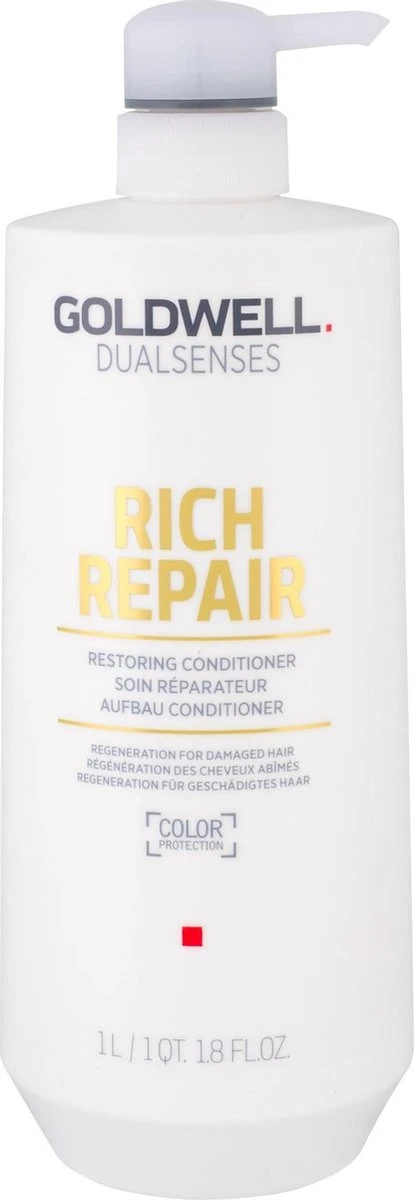Goldwell - Dualsenses Rich Repair Anti Breakage Conditioner - 1000ml - Afbeelding 6