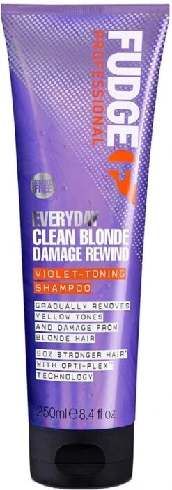 Fudge Everyday Clean - Blonde Damage Rewind - Shampoo - 250 Ml