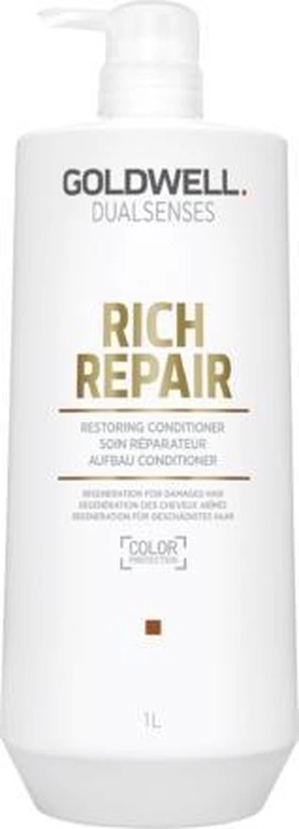Goldwell - Dualsenses Rich Repair Anti Breakage Conditioner - 1000ml - Afbeelding 12