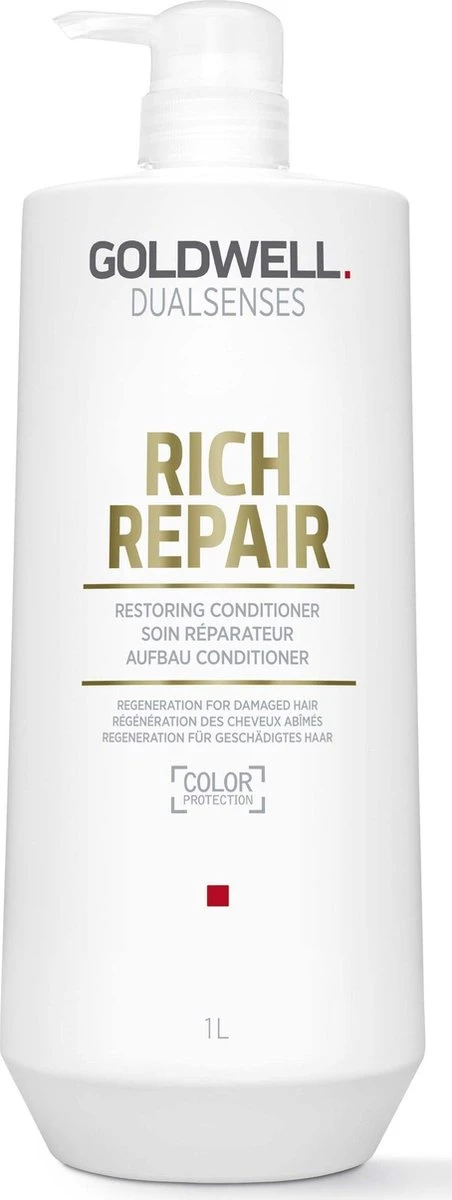 Goldwell - Dualsenses Rich Repair Anti Breakage Conditioner - 1000ml - Afbeelding 7