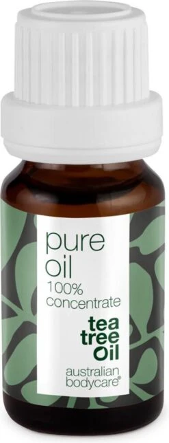 Australian Bodycare Pure Tea Tree Olie 10 Ml - 100% Puur Natuurlijke Tea Tree Olie Uit Australië Tegen Huidproblemen - Houdt De Goede Flora Op De Huid In Balans - Effectief Bij Jeugdpuistjes En Pukkeltjes
