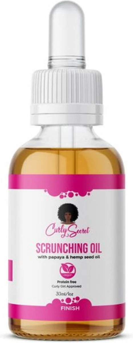 CurlySecret - Curly Secret Scrunching Olie - 30ml - Afbeelding 3