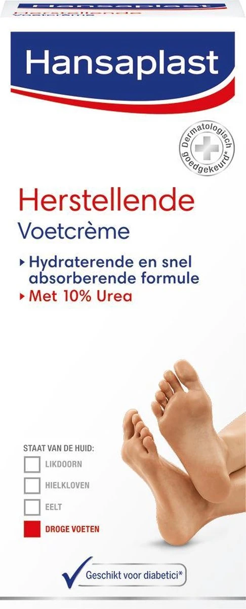 Hansaplast Herstellende Voetcrème - 100 Ml - Afbeelding 2