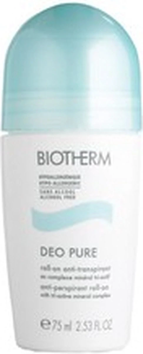 Biotherm Pure Anti-transpirant Roll-on Deodorant - Deodorant - 75 Ml - Afbeelding 3