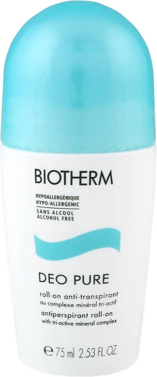 Biotherm Pure Anti-transpirant Roll-on Deodorant - Deodorant - 75 Ml