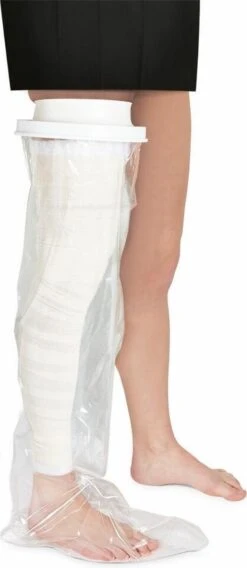 VITILITY Douchehoes Been Heel - Gipshoes - Gips En Verband Bescherming Tegen Vocht