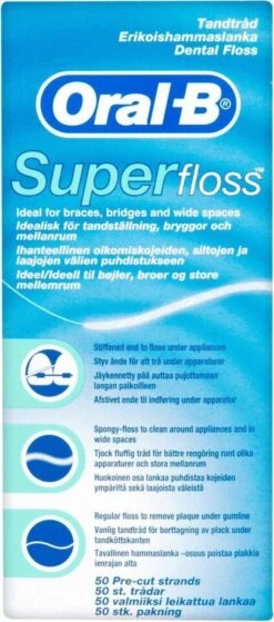 Oral B Oral-B Superfloss- 6 Stuks - Voordeelverpakking