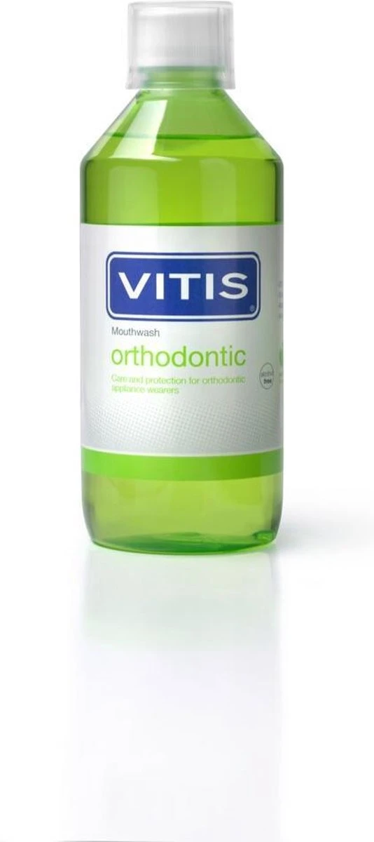 3x Vitis Orthodontic Mondwater 500 Ml - Afbeelding 2