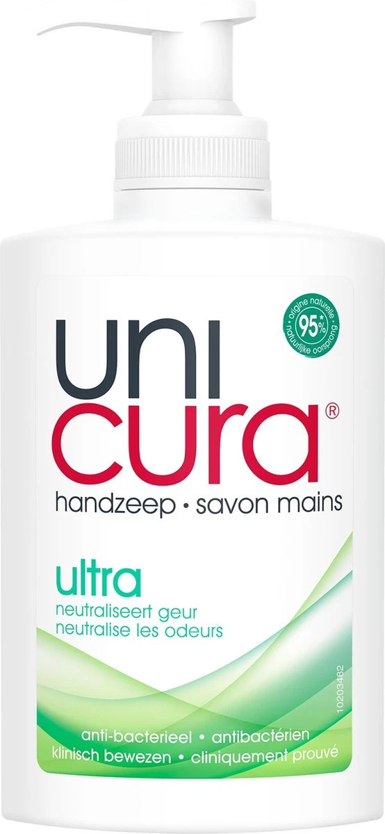 Unicura Ultra Antibacteriële Vloeibare Handzeep - 6 X 250 Ml - Voordeelverpakking - Afbeelding 5