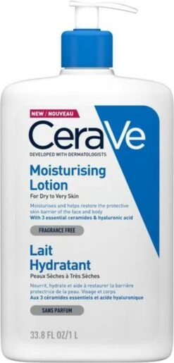 CeraVe - Moisturizing Lotion - Bodylotion - Droge Tot Zeer Droge Huid - 1000 Ml