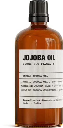 Merkloos Biologische Jojoba Olie Uit India - 100% Puur, Koudgeperst