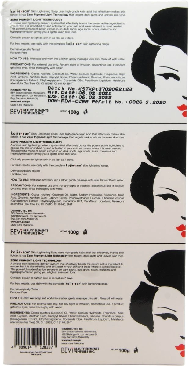 Kojie San Kojic Acid Zeep Original - Afbeelding 3