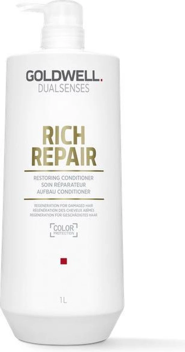 Goldwell - Dualsenses Rich Repair Anti Breakage Conditioner - 1000ml - Afbeelding 11