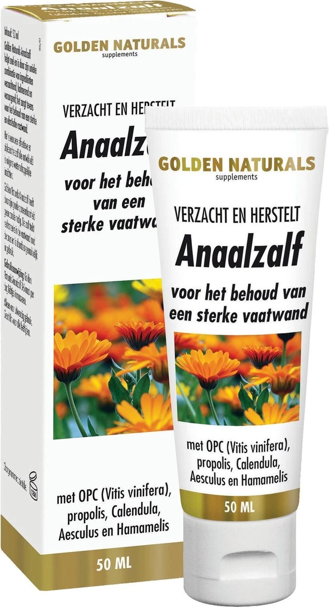 Golden Naturals Anaalzalf (50 Milliliter)