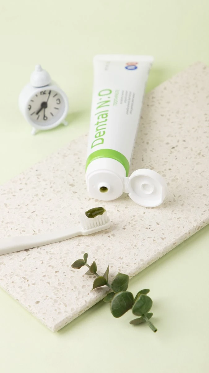 Dental N:O™ - 2x XL 150mL - Tandvlees Herstel Tandpasta - Groene Thee , Propolis , Eucalyptus, Aloe Vera & Meer - Tandvleesontsteking - Zonder Fluoride - Voordeelverpakking Tandpasta - KOMBUCHA - Afbeelding 2