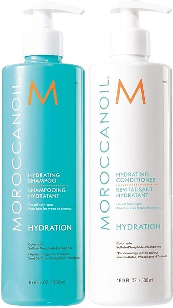 Moroccanoil Hydration Duo - Shampoo 500 Ml + Conditioner 500 Ml - Afbeelding 2