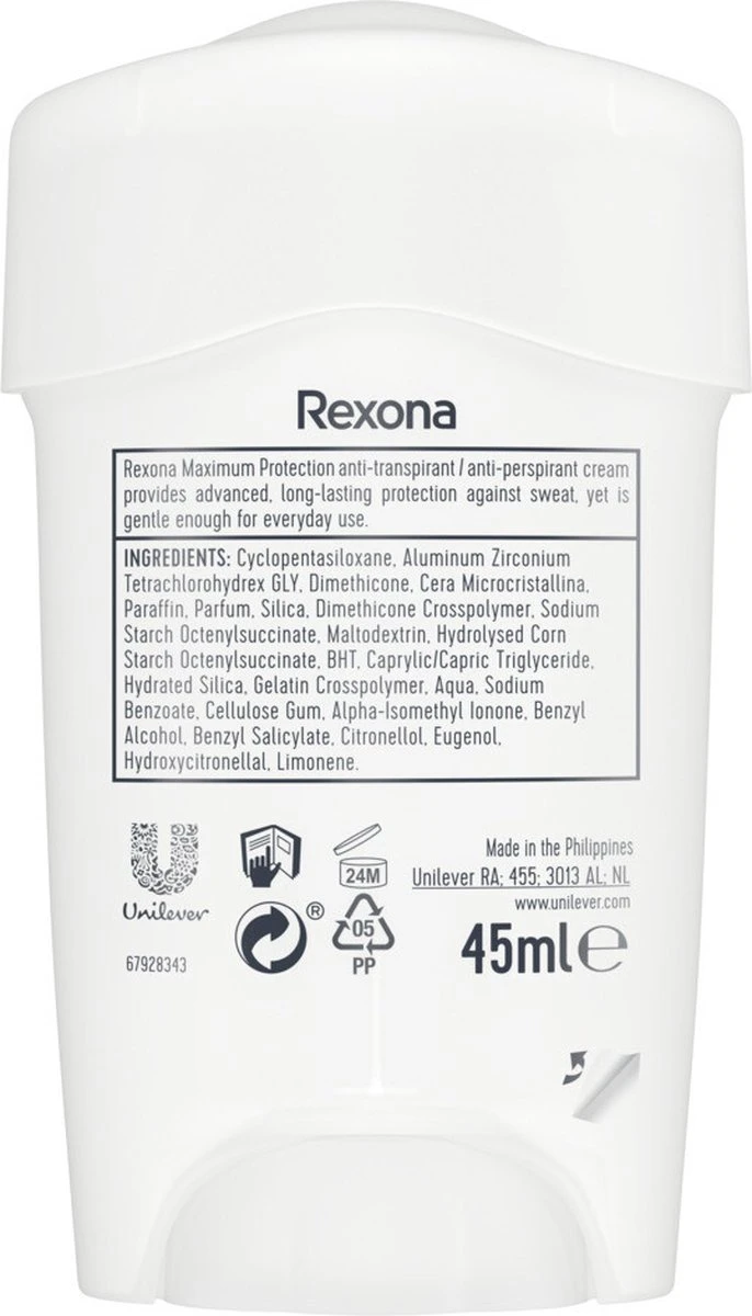 Rexona Deodorant Stick Women Maximum Protection Confidence Voordeelverpakking | 6x 45ml - Afbeelding 8