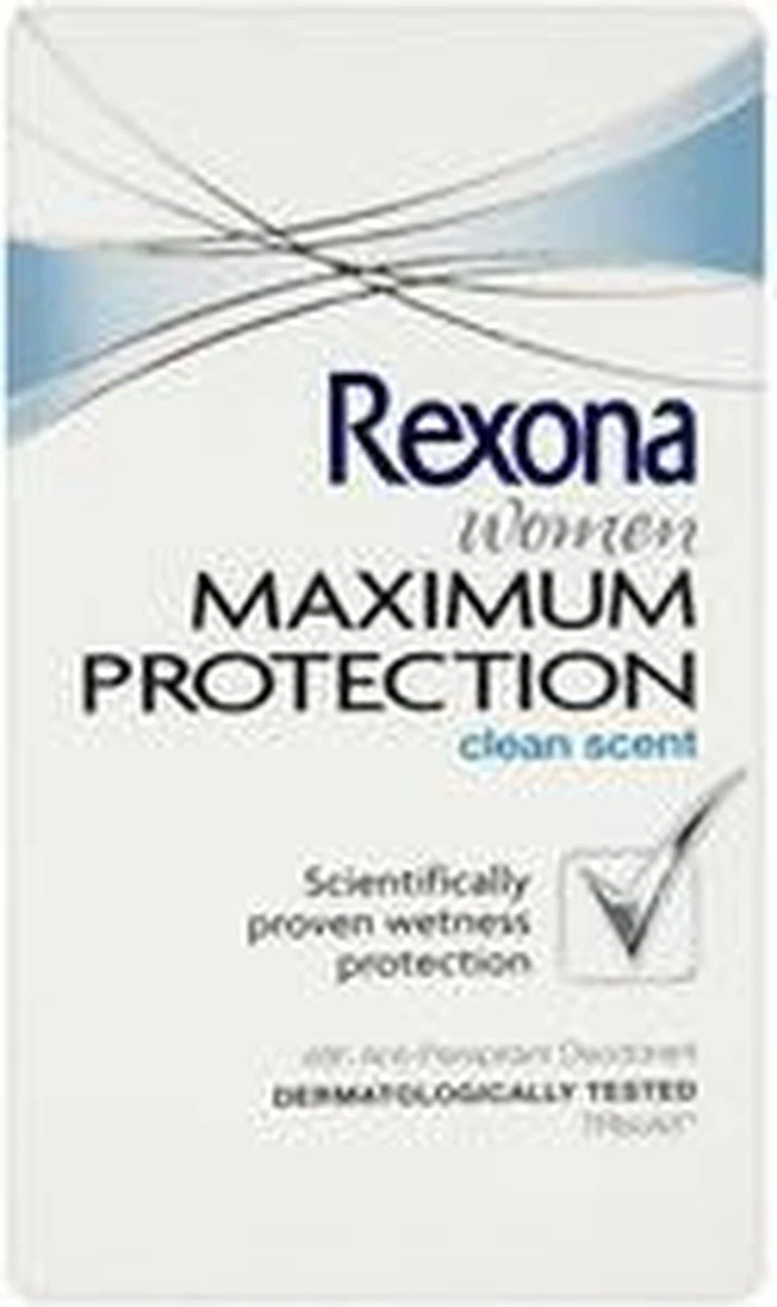 Rexona Women Maximum Protection Clean Scent Anti-transpirant Stick - 45 Ml - Afbeelding 17