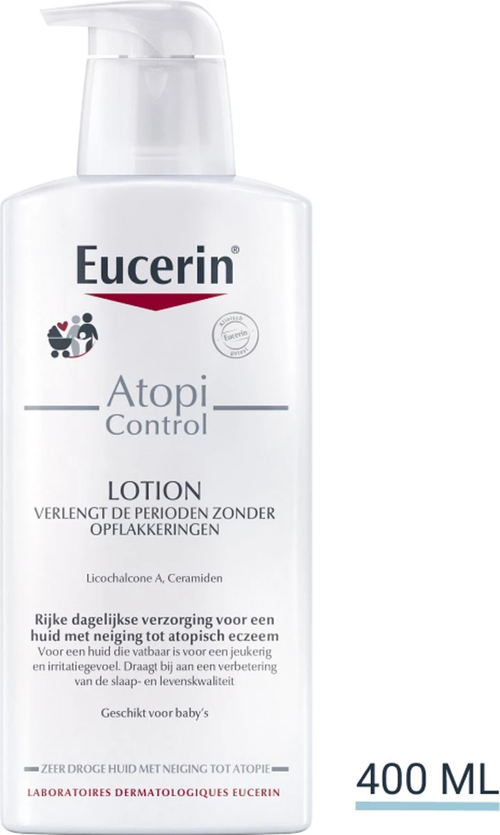 Eucerin AtopiControl Body Care Lotion 12% Omega - Bodylotion - 400 Ml - Afbeelding 20