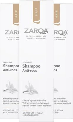 3x Zarqa Shampoo Anti-Roos 200 Ml