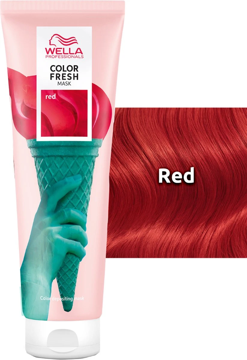 Wella Professionals Wella Color Fresh Mask Red - Afbeelding 2