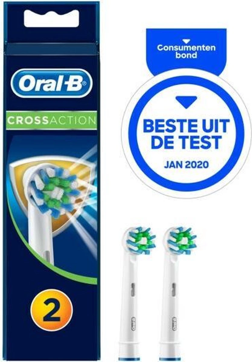 Oral B Oral-B Cross Action EB50 - 2 Stuks - Opzetborstels - Afbeelding 2