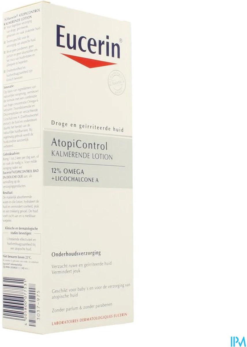 Eucerin AtopiControl Body Care Lotion 12% Omega - Bodylotion - 400 Ml - Afbeelding 6
