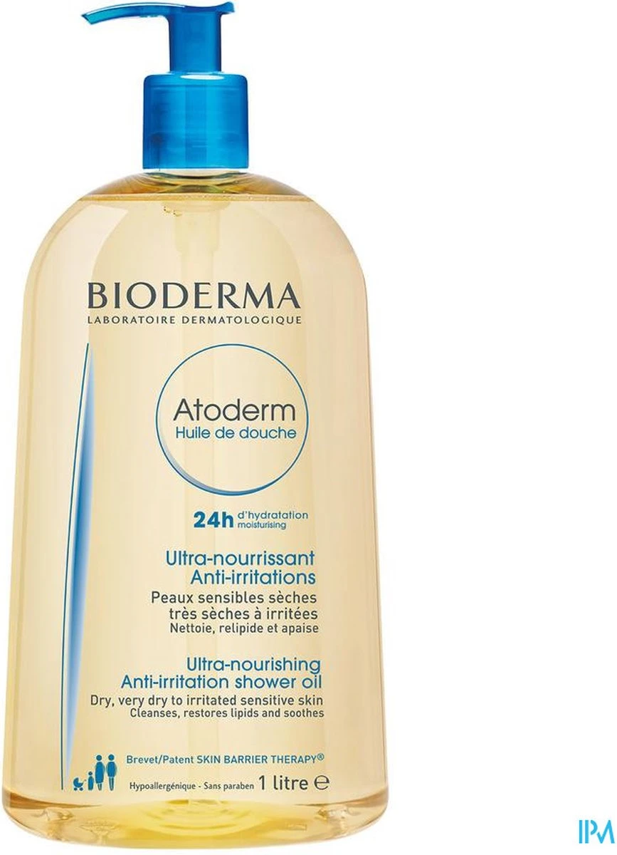 Bioderma Atoderm Douche-olie - 1000 Ml - Afbeelding 3