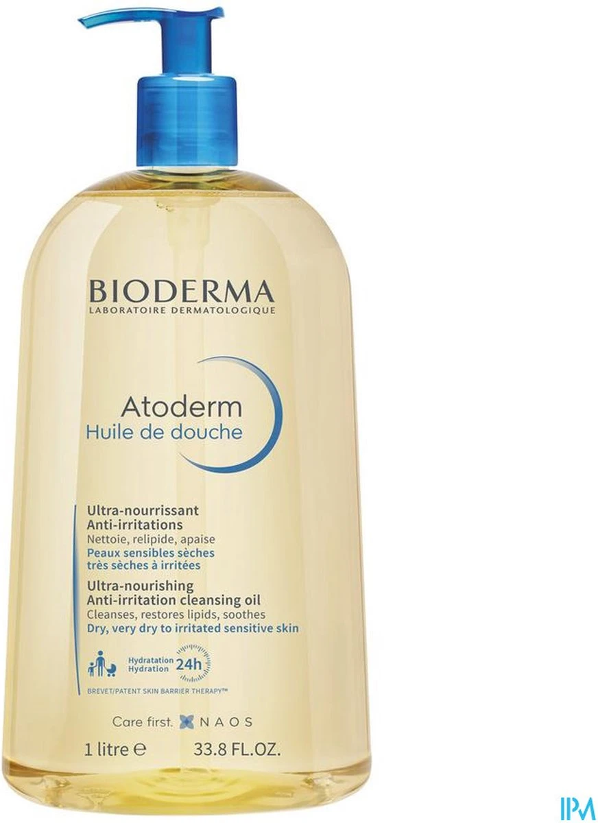 Bioderma Atoderm Douche-olie - 1000 Ml - Afbeelding 2