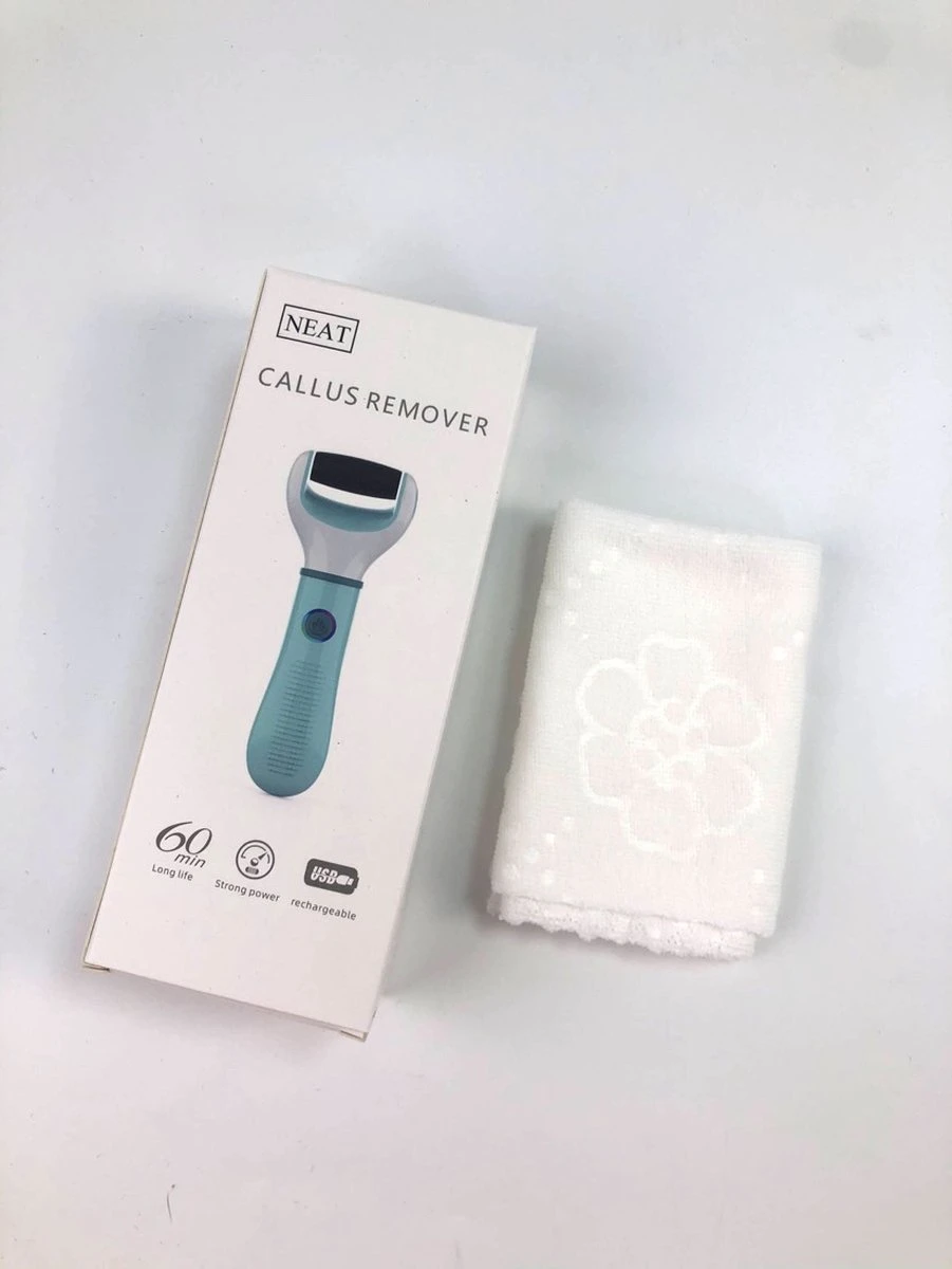 Vastu Eeltverwijderaar - Elektrische Oplaadbare Voetvijl Inclusief Opvangdoekje & Opbergzakje - Callus Remover - Inclusief Extra Opzetvijlen - Afbeelding 11