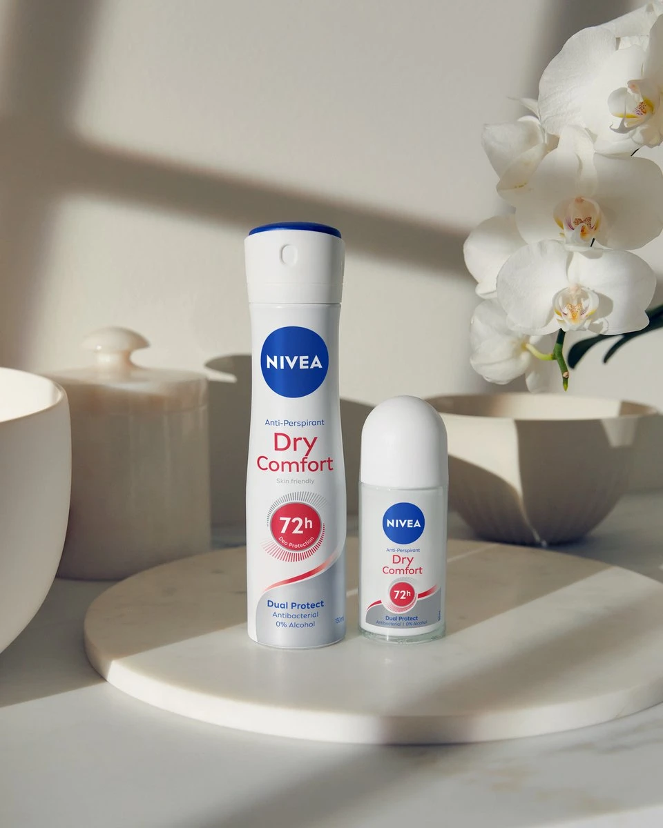 NIVEA Dry Comfort Deodorant Spray - 6 X 150 Ml - Anti-Transpirant - Voordeelverpakking - Afbeelding 2
