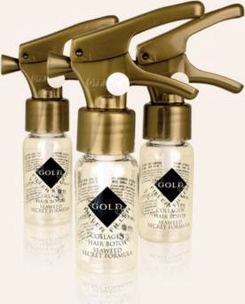 Kleral Gold Filler - Hair Botox 9x10ml - Afbeelding 2